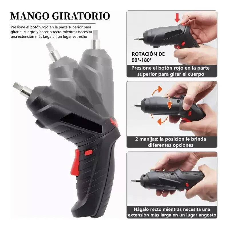 Destornillador Electrico Inalambrico DrillMate™