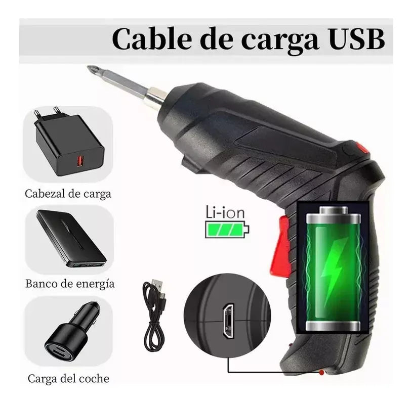 Destornillador Electrico Inalambrico DrillMate™