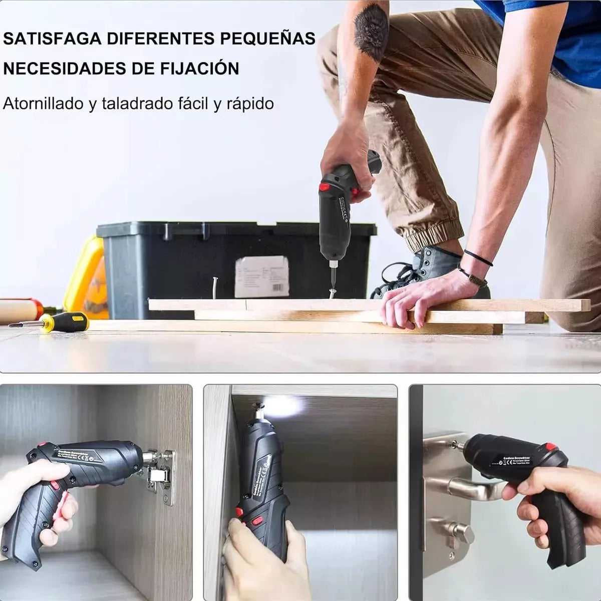 Destornillador Electrico Inalambrico DrillMate™
