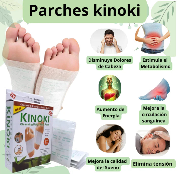 Parches Kinoki Desintoxicante