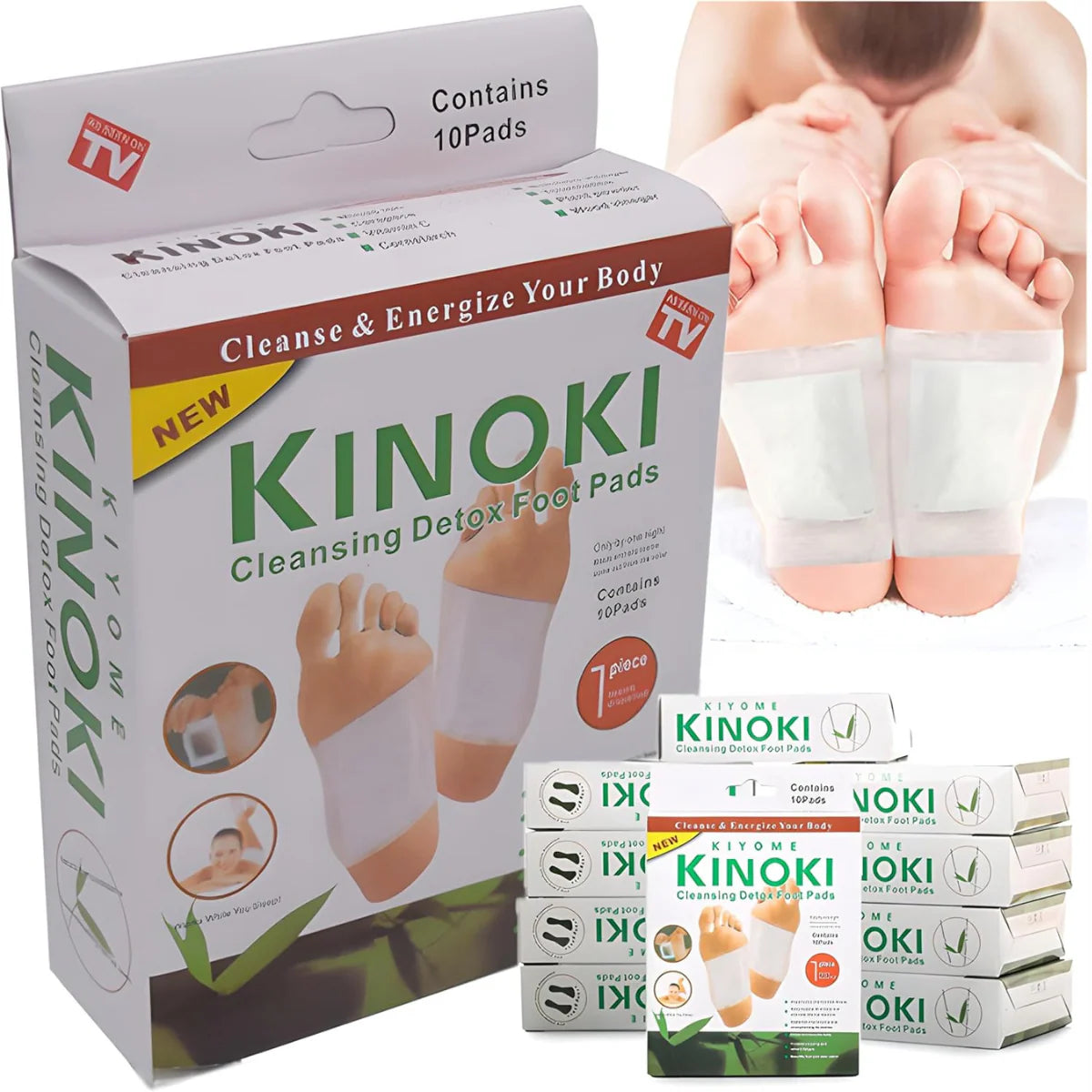 Parches Kinoki Desintoxicante