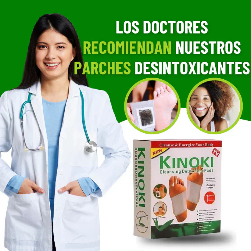 Parches Kinoki Desintoxicante