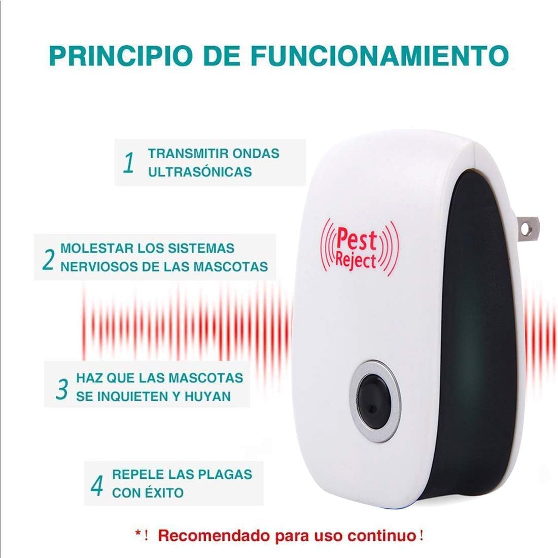 2x1 Repelente Eléctrico PestReject™