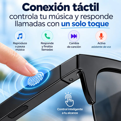 AudioRay™ - Lentes Inteligentes Bluetooth con Audio y Llamadas