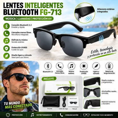 AudioRay™ - Lentes Inteligentes Bluetooth con Audio y Llamadas