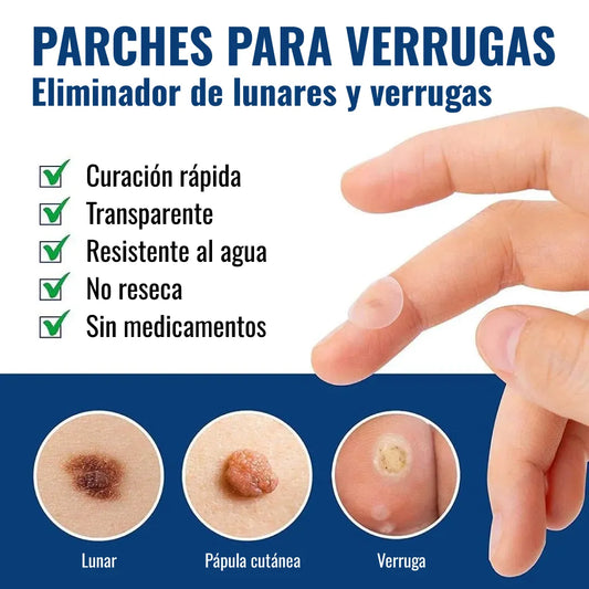 Parches Para Verrugas 144 Unidades