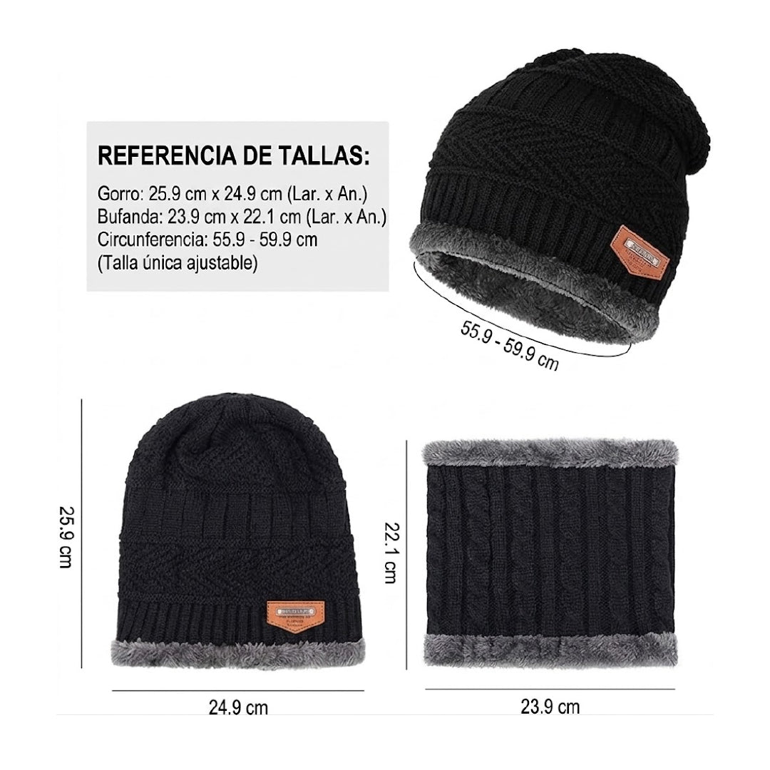 Frío Cero™ | Gorro y Cuello Térmico