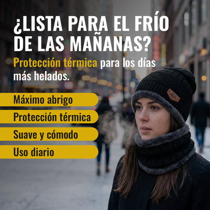 Frío Cero™ | Gorro y Cuello Térmico