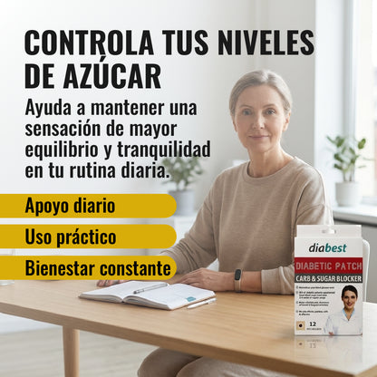 Parches Control De Azúcar 3x1