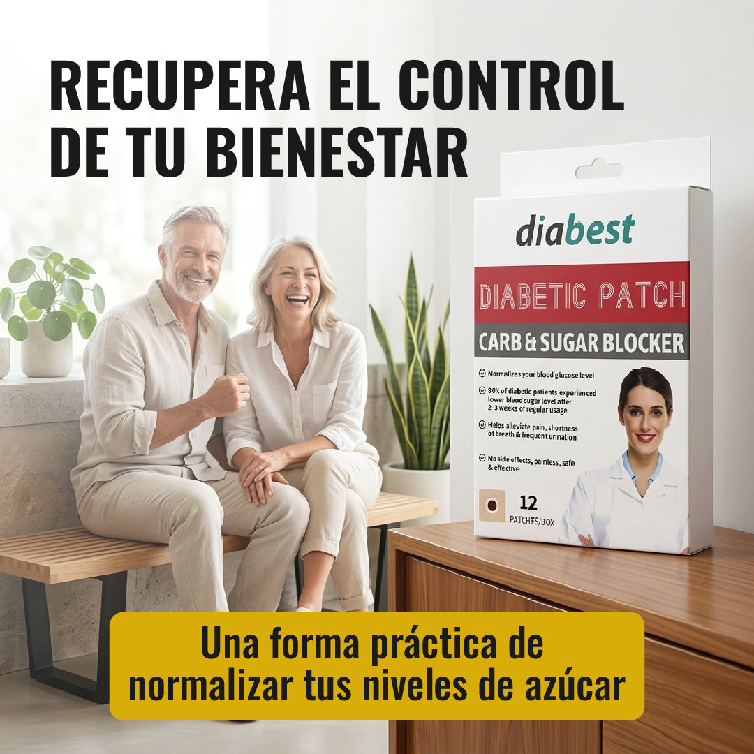 Parches Control De Azúcar 3x1