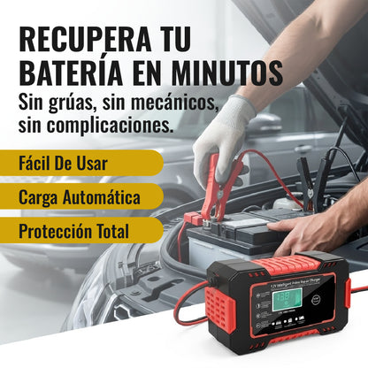 Cargador Reparador de Baterias AutoRescue Pro™