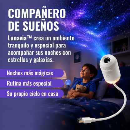 Lunavia™ Mini Proyector de Estrellas