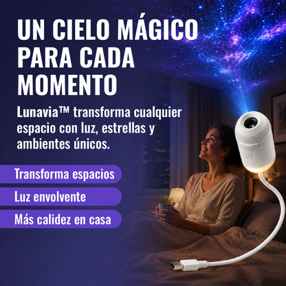 Lunavia™ Mini Proyector de Estrellas