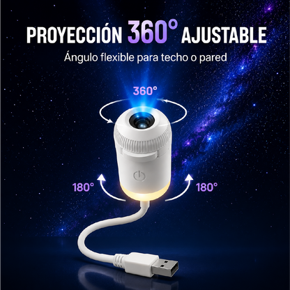 Lunavia™ Mini Proyector de Estrellas