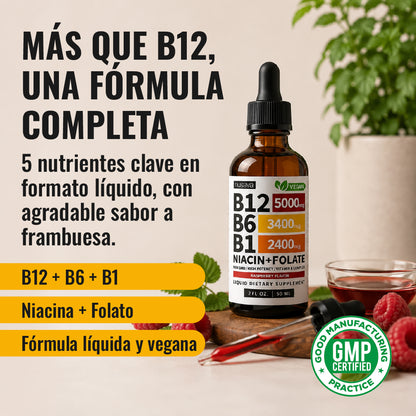 Complejo Vitamina B12 - B6 - B1