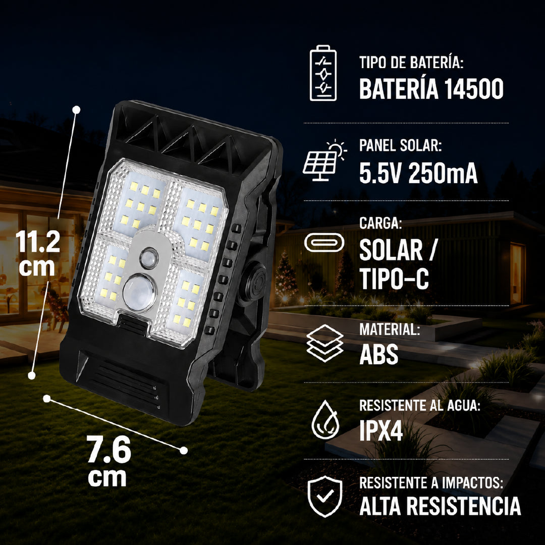 VIGILUX™ Lampara Solar Con Clip Sensor