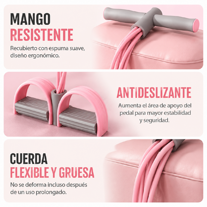 FlexCore™ bandas elasticas resistencia con pedal