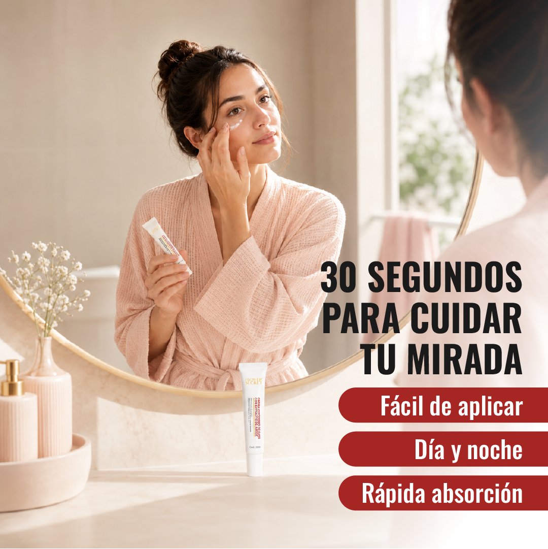 Crema Contorno de Ojos con Extracto de Arroz - Flower Secret™