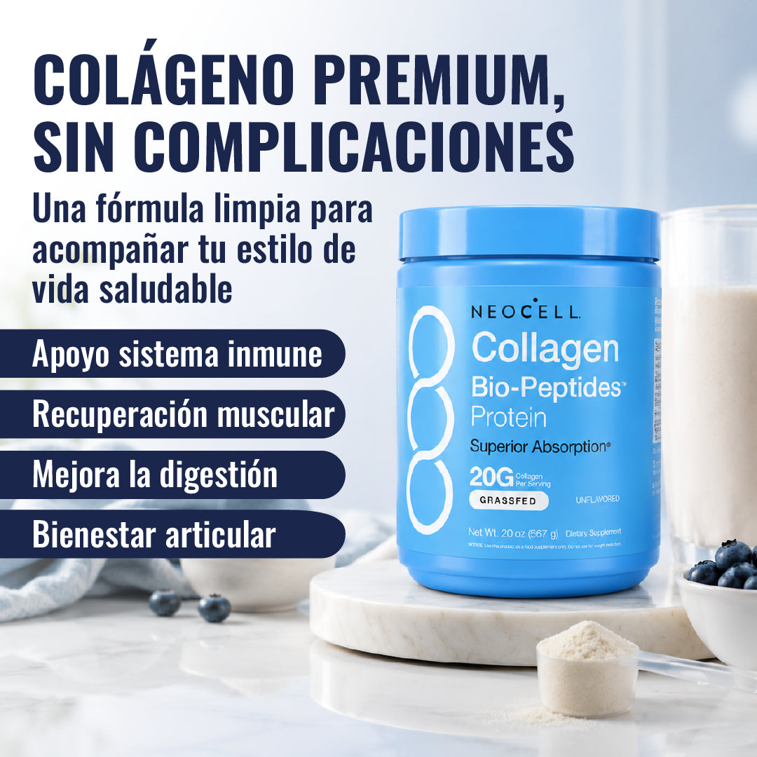 Neocell Collagen Pro™ - Colágeno Hidrolizado en Polvo