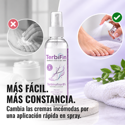 Terbifin™ - Spray Antihongos para Pies y Uñas