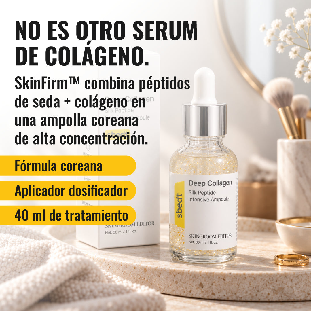 SkinFirm™ Deep Collagen - Ampolla Facial de Colágeno y Péptidos