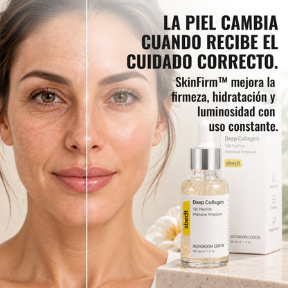 SkinFirm™ Deep Collagen - Ampolla Facial de Colágeno y Péptidos