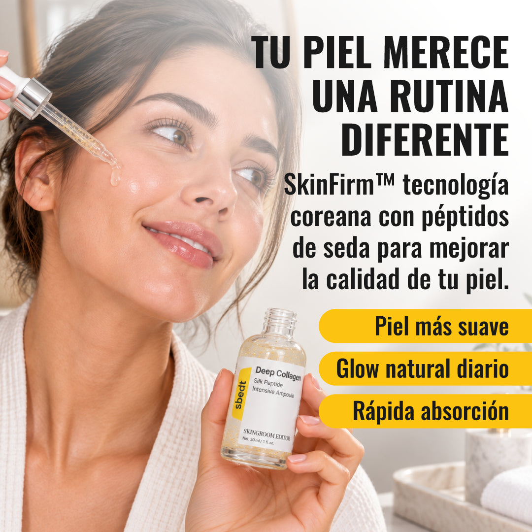 SkinFirm™ Deep Collagen - Ampolla Facial de Colágeno y Péptidos