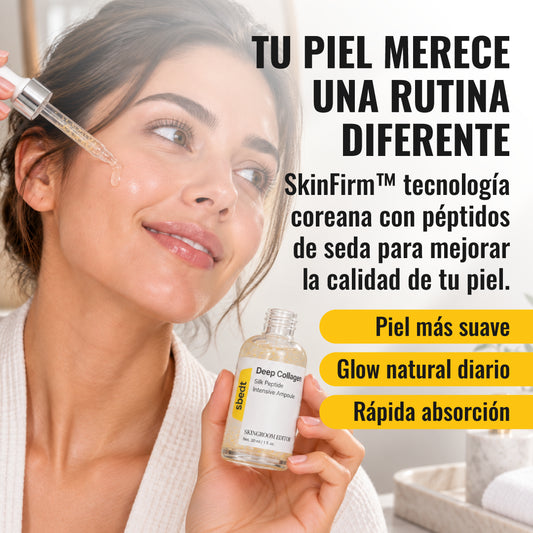 SkinFirm™ Deep Collagen - Ampolla Facial de Colágeno y Péptidos