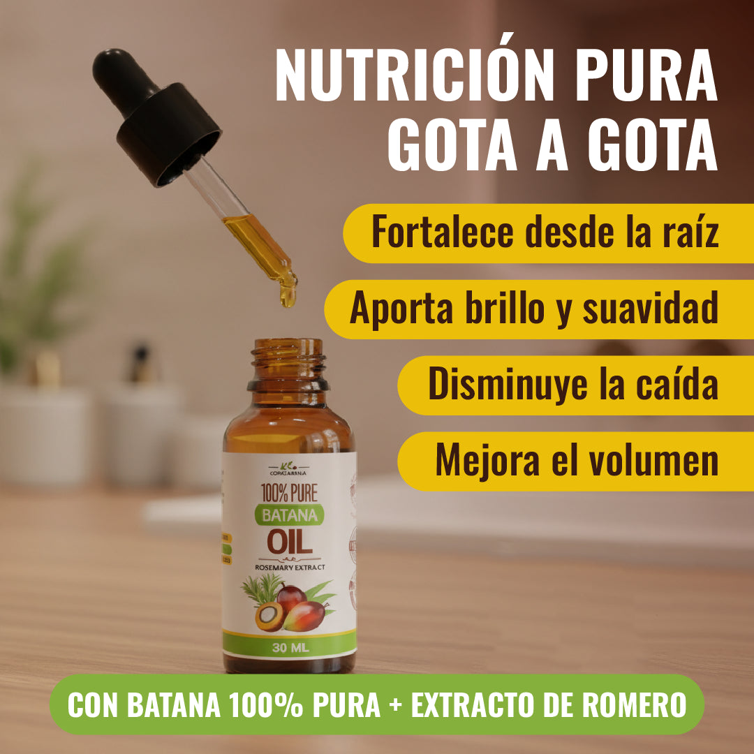 Aceite Batana Crecimiento Cabello 30 Ml