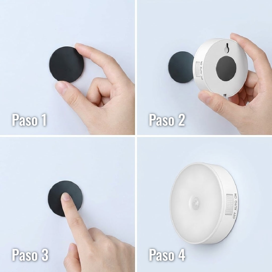 Luz Led Sensor De Movimiento Pack Por 3