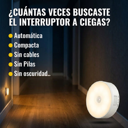 Luz Led Sensor De Movimiento Pack Por 3