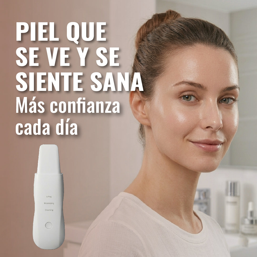Paleta Facial Ultrasonica Exfoliante