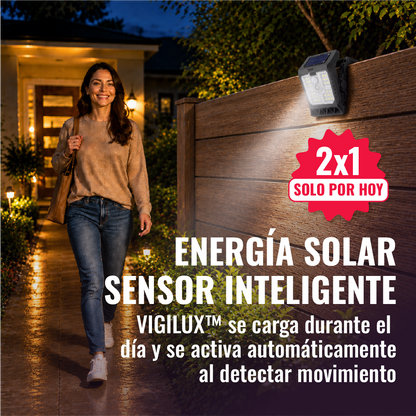 VIGILUX™ Lampara Solar Con Clip Sensor