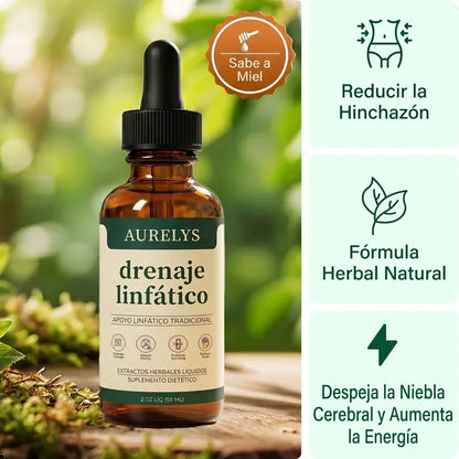 Aurelys™ - Gotas Herbales Drenaje Linfático