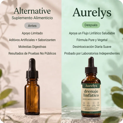 Aurelys™ - Gotas Herbales Drenaje Linfático