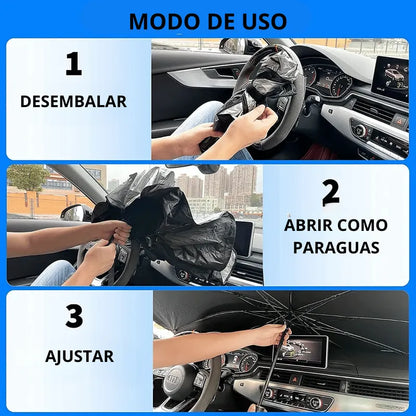 Parasol Plegable Para Auto CoolShield™